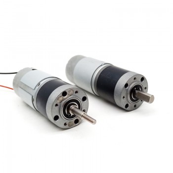 2Pcs 12V 24V High Torque DC Planetary Gear Motor 60kg.cm 36*93mm 8mm Shaft
