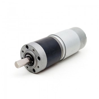 12V 24V High Torque DC Planetary Gear Motor 60kg.cm 36*93mm 8mm Shaft