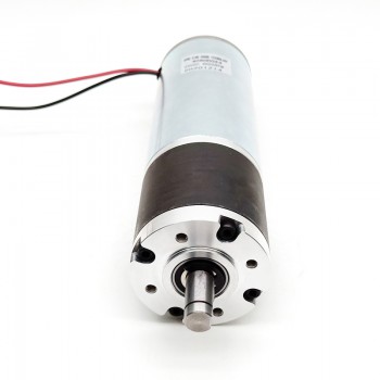 2Pcs 24V High Torque Brushed DC Geared Motor with Planetary Gearbox 10kg.cm