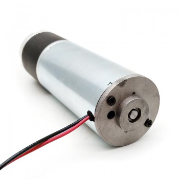 2Pcs 24V High Torque Brushed DC Geared Motor with Planetary Gearbox 10kg.cm