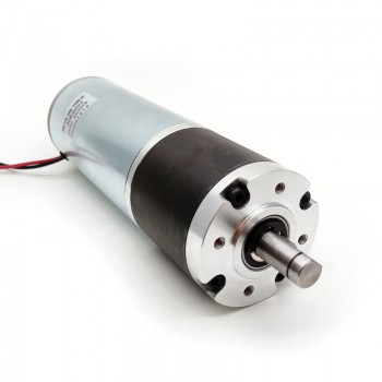 2Pcs 24V High Torque Brushed DC Geared Motor with Planetary Gearbox 10kg.cm