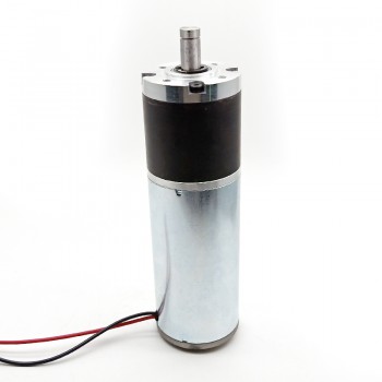 24V High Torque Brushed DC Geared Motor with Planetary Gearbox 10kg.cm