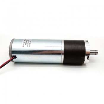 24V High Torque Brushed DC Geared Motor with Planetary Gearbox 10kg.cm