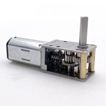 2Pcs 6V 12V Mini DC Worm Gear Motor 1kg.cm 12*20mm 90 Degree Output Shaft