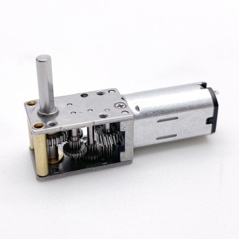 6V 12V Mini DC Worm Gear Motor 1kg.cm 12*20mm 90 Degree Output Shaft
