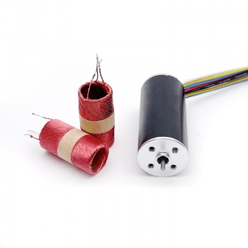 12V 24V Round Electric BLDC Coreless Motor 32.6g.cm 16mm*36mm 2mm Shaft