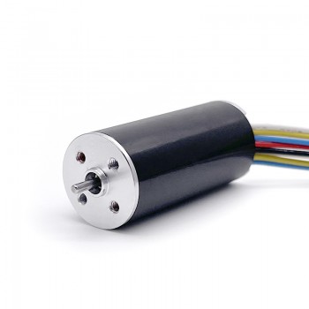 12V 24V Round Electric BLDC Coreless Motor 32.6g.cm 16mm*36mm 2mm Shaft