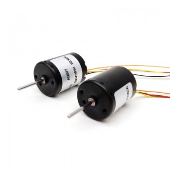 2Pcs 12V 24V BLDC Motor Brushless DC Motor 50g.cm 5000RPM-8000RPM 22mm*30mm