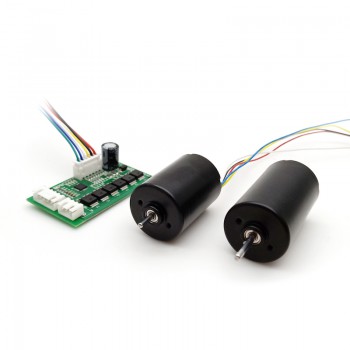 2Pcs 12V 24V BLDC Motor High Speed Brushless DC Motors 100g.cm 5000RPM 28mm*38mm