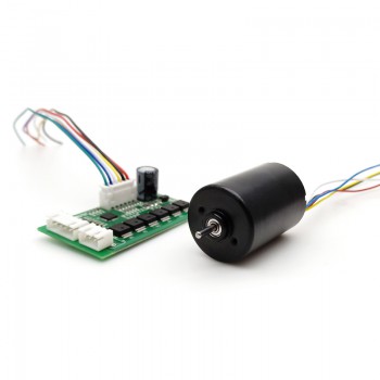 2Pcs 12V 24V BLDC Motor High Speed Brushless DC Motors 100g.cm 5000RPM 28mm*38mm