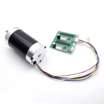 12V 24V Brushless DC Motors High Torque DC BLDC Motor 2kg.cm 800-8000RPM