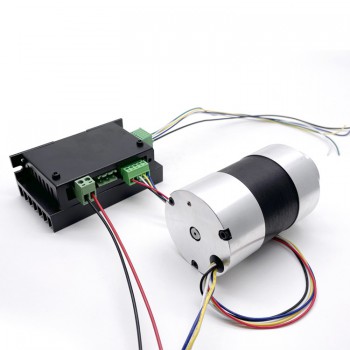 12V 24V Brushless DC Motors High Torque DC BLDC Motor 2kg.cm 800-8000RPM