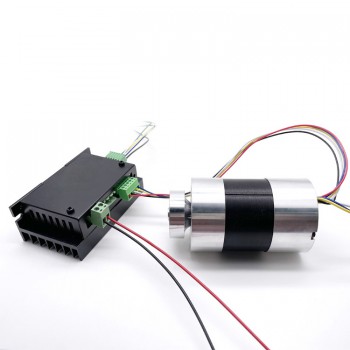 2Pcs 12V 24V Brushless DC Motors High Torque DC BLDC Motor 2kg.cm 800-8000RPM