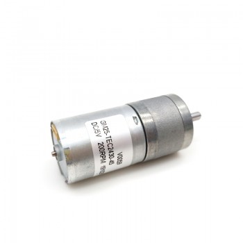 2Pcs 12V 24V DC Geared Motor BLDC Brushless Geared Motor with Spur Gearbox 0.2-5kg.cm