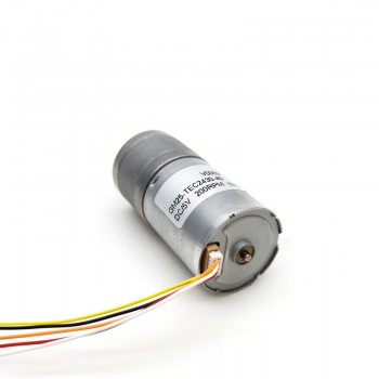 2Pcs 12V 24V DC Geared Motor BLDC Brushless Geared Motor with Spur Gearbox 0.2-5kg.cm