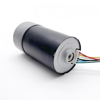 12V 24V Brushless DC Motor with Spur Gearbox High Speed BLDC Motor 4-850RPM 0.7-10kg.cm