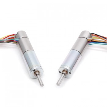 2Pcs 6V 12V Coreless Brushless Motor DC Brushless Gear Motor Planetary Gear 12mm