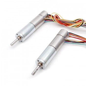 2Pcs 6V 12V Coreless Brushless Motor DC Brushless Gear Motor Planetary Gear 12mm