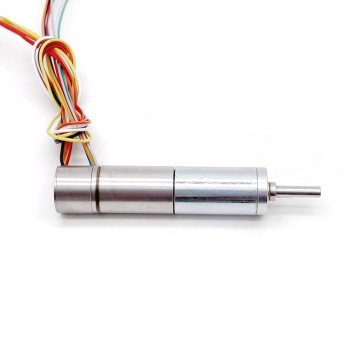 2Pcs 6V 12V Coreless Brushless Motor DC Brushless Gear Motor Planetary Gear 12mm