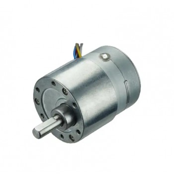 2Pcs 12V Stepper Gear Motor Spur Gear Permanent Magnet DC Motor 7.5° 200mA 130g.cm 4 Phase