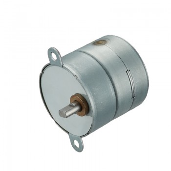 12V Stepper Gear Motor Spur Gear Permanent Magnet DC Motor 7.5° 200mA 130g.cm 4 Phase