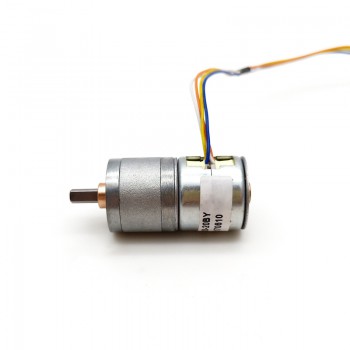 2Pcs 12V 2 Phase DC Gear Motor 7.5° 100-120mA Gear Ratio 1/75 Permanent Magnet Stepper Motor