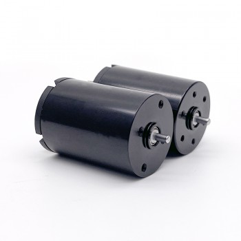 2Pcs 9V / 24V Electric Coreless Motor Strong Magnetic DC Coreless Brushed Motor