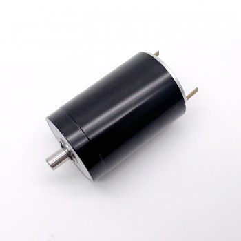 24V DC Coreless Brushed Motor 1300-1500mA 400g.cm 5500-6900r/min 70W 35mmx53mm