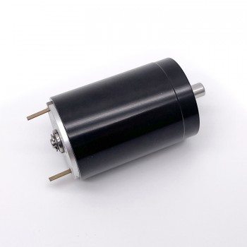 2Pcs 24V DC Coreless Brushed Motor 1300-1500mA 400g.cm 5500-6900r/min 70W 35mmx53mm