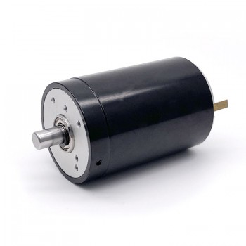 24V DC Coreless Brushed Motor 1300-1500mA 400g.cm 5500-6900r/min 70W 35mmx53mm