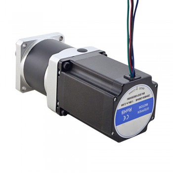 Nema 23 Stepper Motor with 10:1/20:1/50:1 Planetary Gearbox 2.9A Φ14mm 57 x 57mm Key-way Shaft CNC