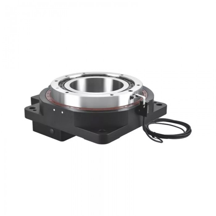Hollow Rotary Platform Rotating Table Gearbox 10:1 for 130mm 1KW / 2KW Servo Motor