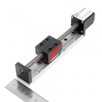 FSL30 Mini Linear Stage Slide Guide CNC Screw Lead Motion Table with Nema 14 Stepper Motor