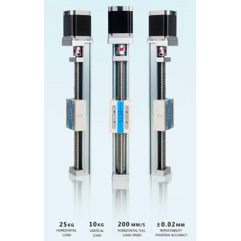 FSK40J Linear Guide Linear Module Ball Screw for CNC Linear Stage with Nema 23 Stepper Motor