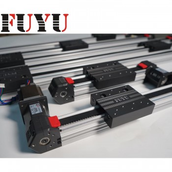 FPB60 Linear Guide Belt Drive Linear Stage Table with Nema 24 Stepper Motor for CNC