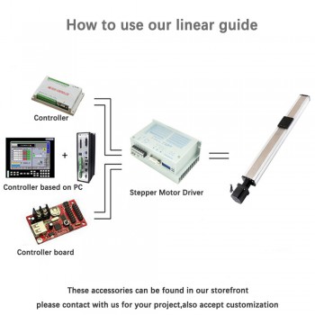 FSL80 Heavy Load Linear Guide Motion Rail Ball Screw Linear Stage Actuator with Nema24 Stepper Motor