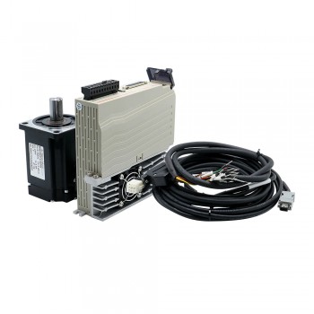 400W / 600W / 750W / 1000W AC Servo Motor & Driver Kit 110V / 220V 1.27Nm-3.8Nm For CNC Engraver