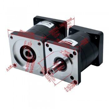 PX86 Planetary Gear Speed Reducer for Nema 34 Stepper Motor / Servo Motor