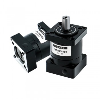 PX57 Planetary Gearbox Speed Reducer For Nema 23 Stepper Motor Input Shaft 8mm