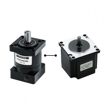 PX57 Planetary Gearbox Speed Reducer For Nema 23 Stepper Motor Input Shaft 8mm