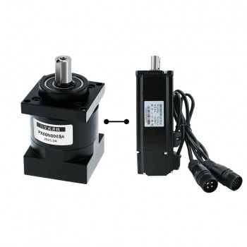 Planetary Reducer PX60 Ratio 4/6/10/16/24/36/64/96/144/216 Max 40N.m Suit For Nema24 60 Stepper Motor