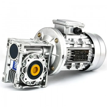 NMRV050 Round Worm Gear Reducer Ratio 5:1-100:1 Input 11mm 14mm 19mm Output 25mm