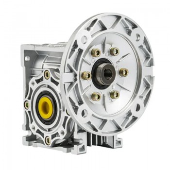 Round NMRV040 Worm Speed Reducer Ratio 5:1 80:1 Input 9mm/11mm/14mm Output 18mm