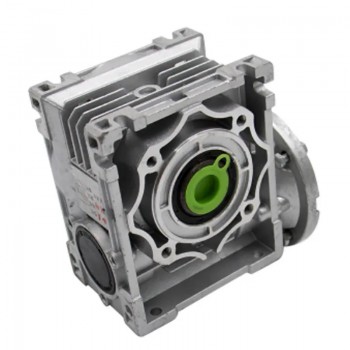 Round NMRV040 Worm Speed Reducer Ratio 5:1 80:1 Input 9mm/11mm/14mm Output 18mm