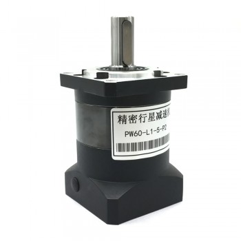 Helical Gear Reducer Planetary Gearbox for Nema 23 Stepper Motor / 60mm Servo Motor
