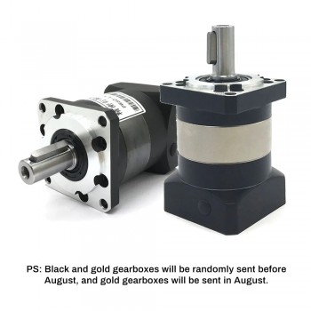 Helical Gear Reducer Planetary Gearbox for Nema 23 Stepper Motor / 60mm Servo Motor