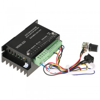 WS55-220 3 Phase Brushless DC Motor Driver DC20-50V 12A BLDC Motor Controller