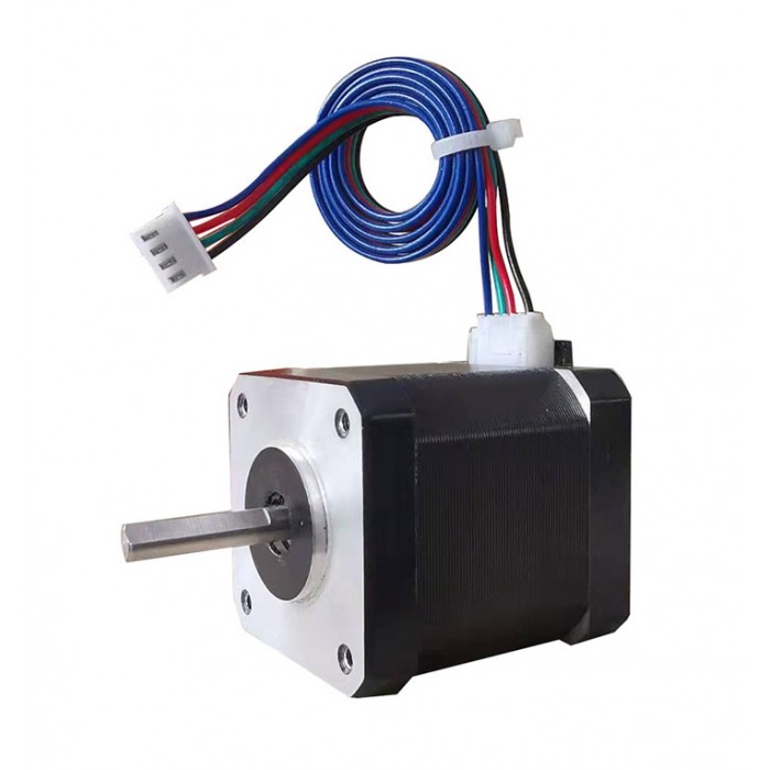 OUKEDA NEMA17 Stepper Motor 1.8 Deg 59Ncm(83.55 oz.in) 2A D-cut for 3D Printer