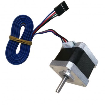 Oukeda 17HS4401 NEMA 17 Stepper Motor 1.8 Deg 45Ncm 2 Phase for 3D Printer Robotics 42X42mm