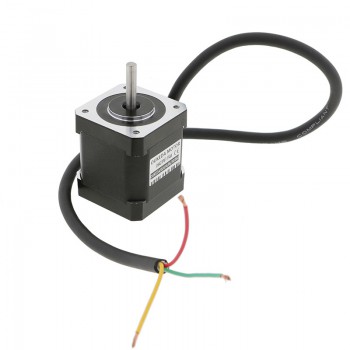 Oukeda NEMA 17 Stepper Motor 1.2 Deg 32Ncm 3 Phase 1.5A 5.4VDC D-cut 42X42mm